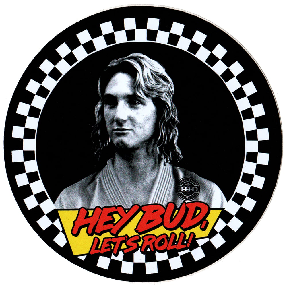 Image of AGGRO BRAND "Hey Bud" Sticker