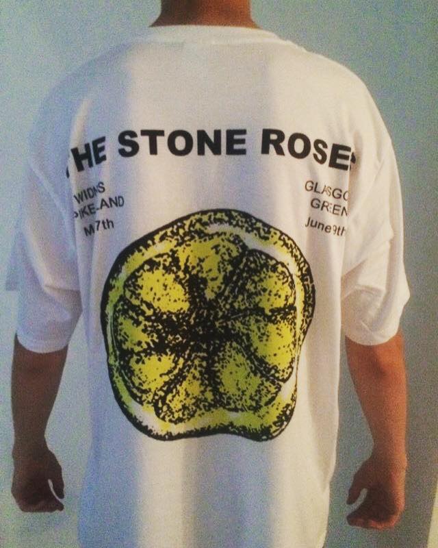 stone roses spike island t shirt