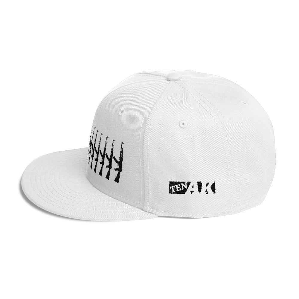 Image of Wool Blend Snapback White