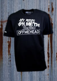 Image 1 of 'On Meth' Tee/RAG with Chrome Print