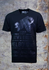 Image 2 of TAG Logo Invisible BLACKLIGHT Tee