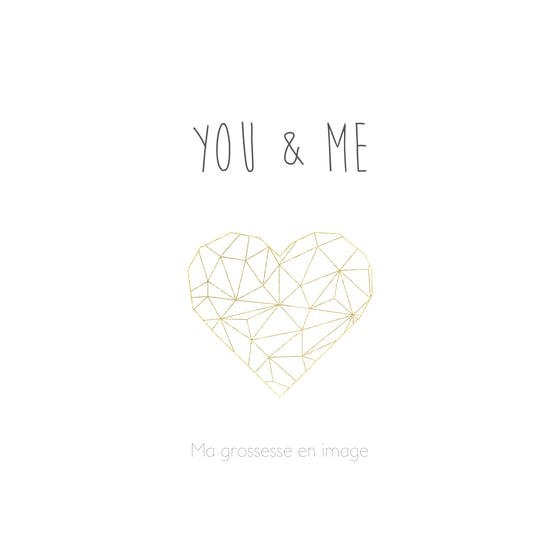 Image of Cartes étapes de grossesse: you & me