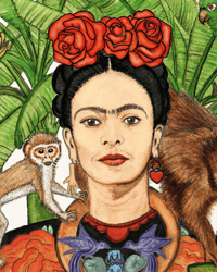 Image 2 of Tropical Mexican Watercolor - Print