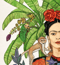 Image 3 of Tropical Mexican Watercolor - Print