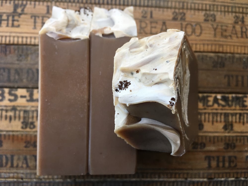 Image of JAVA--Coffee & Goat Milk Soap with Silk