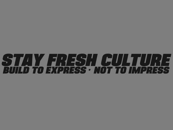 Image of Stay Fresh + Motto Decal