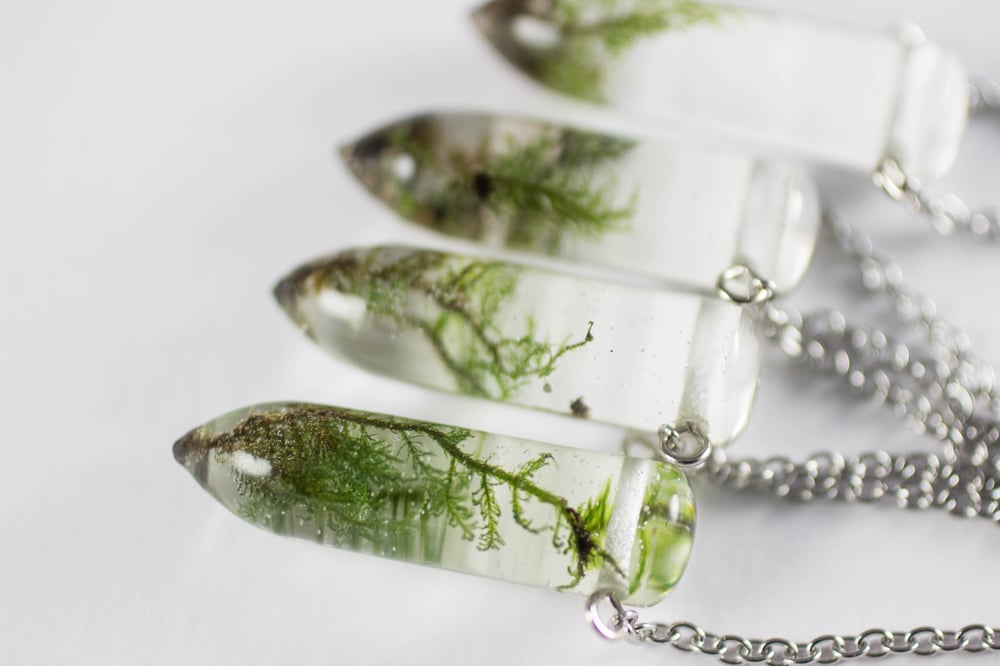 Image of Moss Specimen Necklace