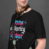 Trans Solidarity Forever Calligraphy Printed Tee