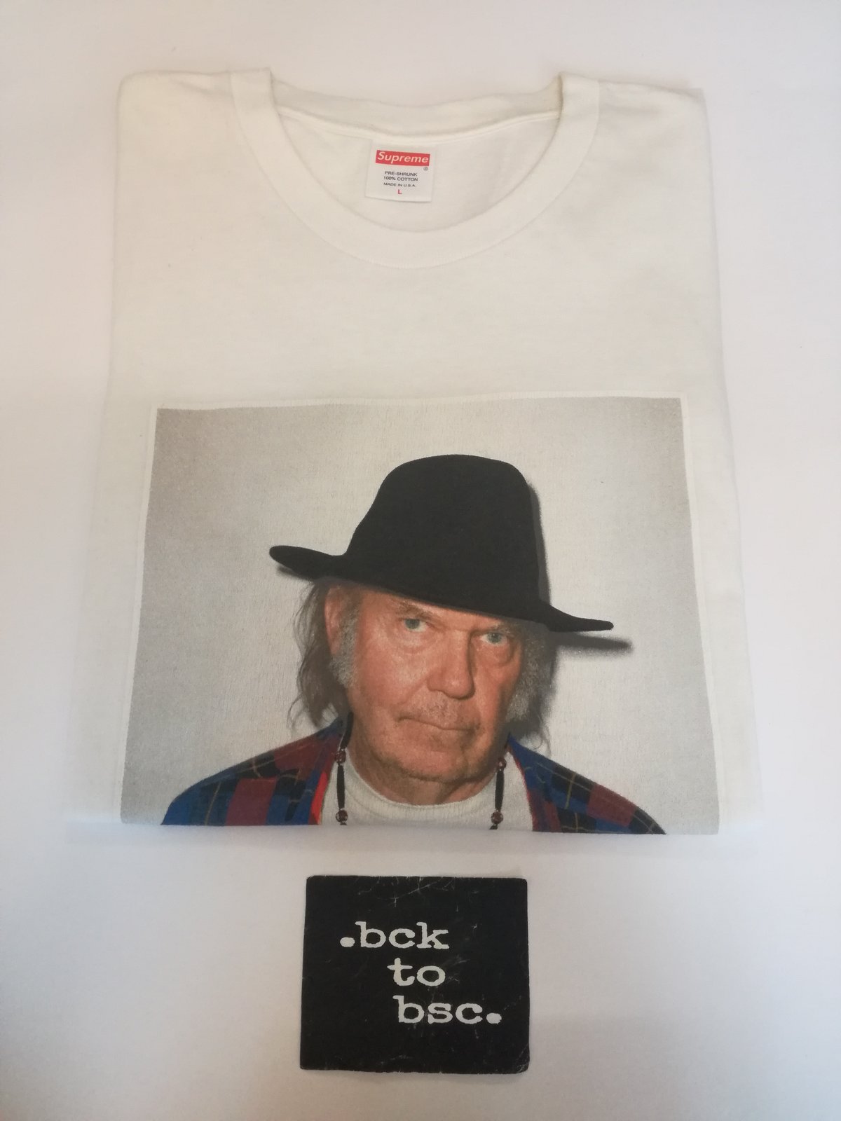 SS15 Supreme Neil Young Tee | backtobasic_my