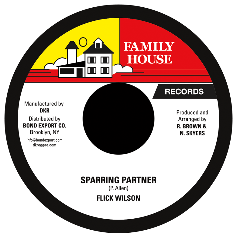 Image of Flick Wilson - Sparring Partner 7" (Family House)