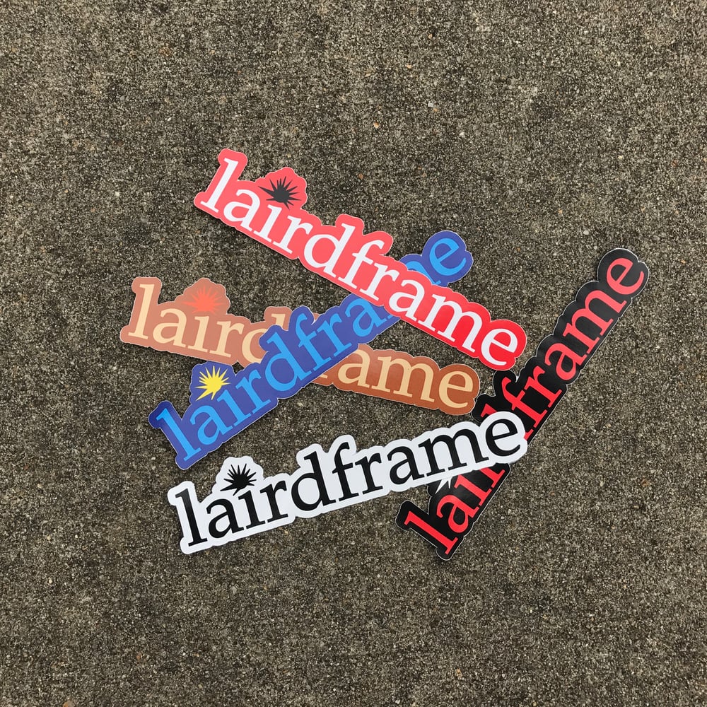 Lairdframe Stickers