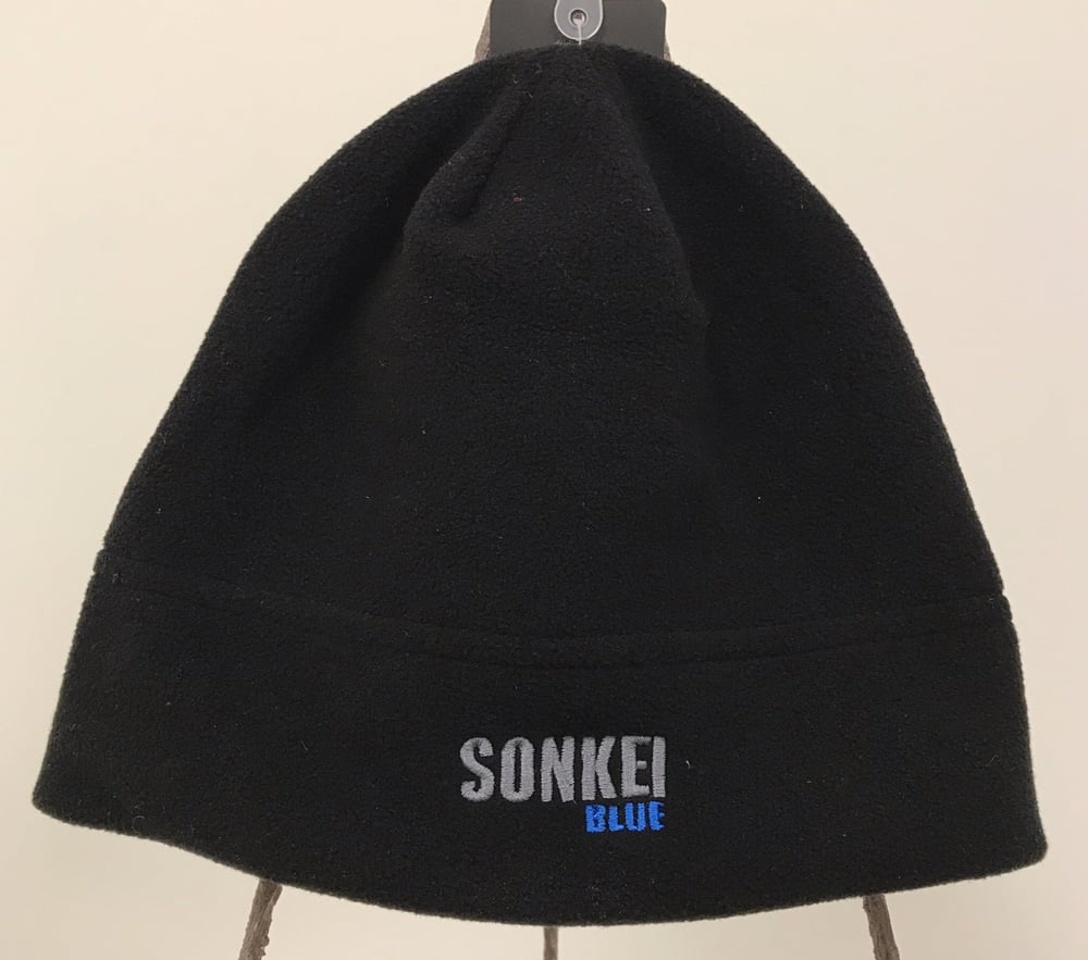 Image of Sonkei Blue Fleece Beanie