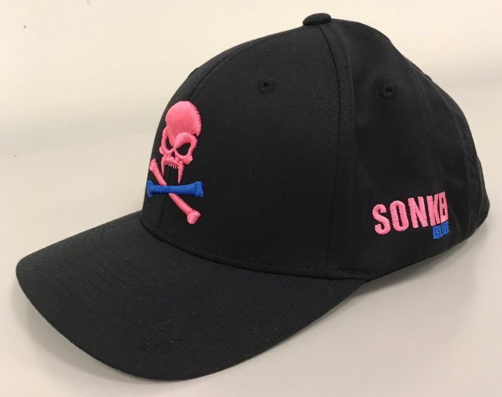 Image of *LIMITED EDITION* Sonkei Blue Breast Cancer Awareness FlexFit