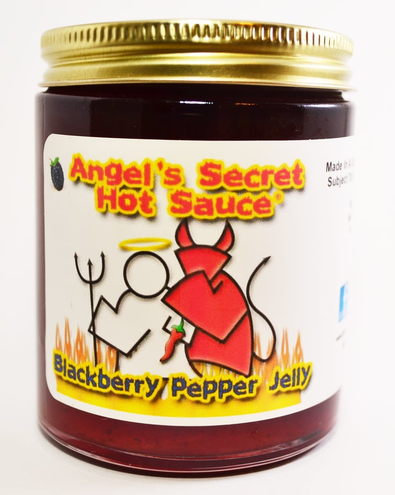 Blackberry Pepper Jelly | Angel's Secret Hot Sauce