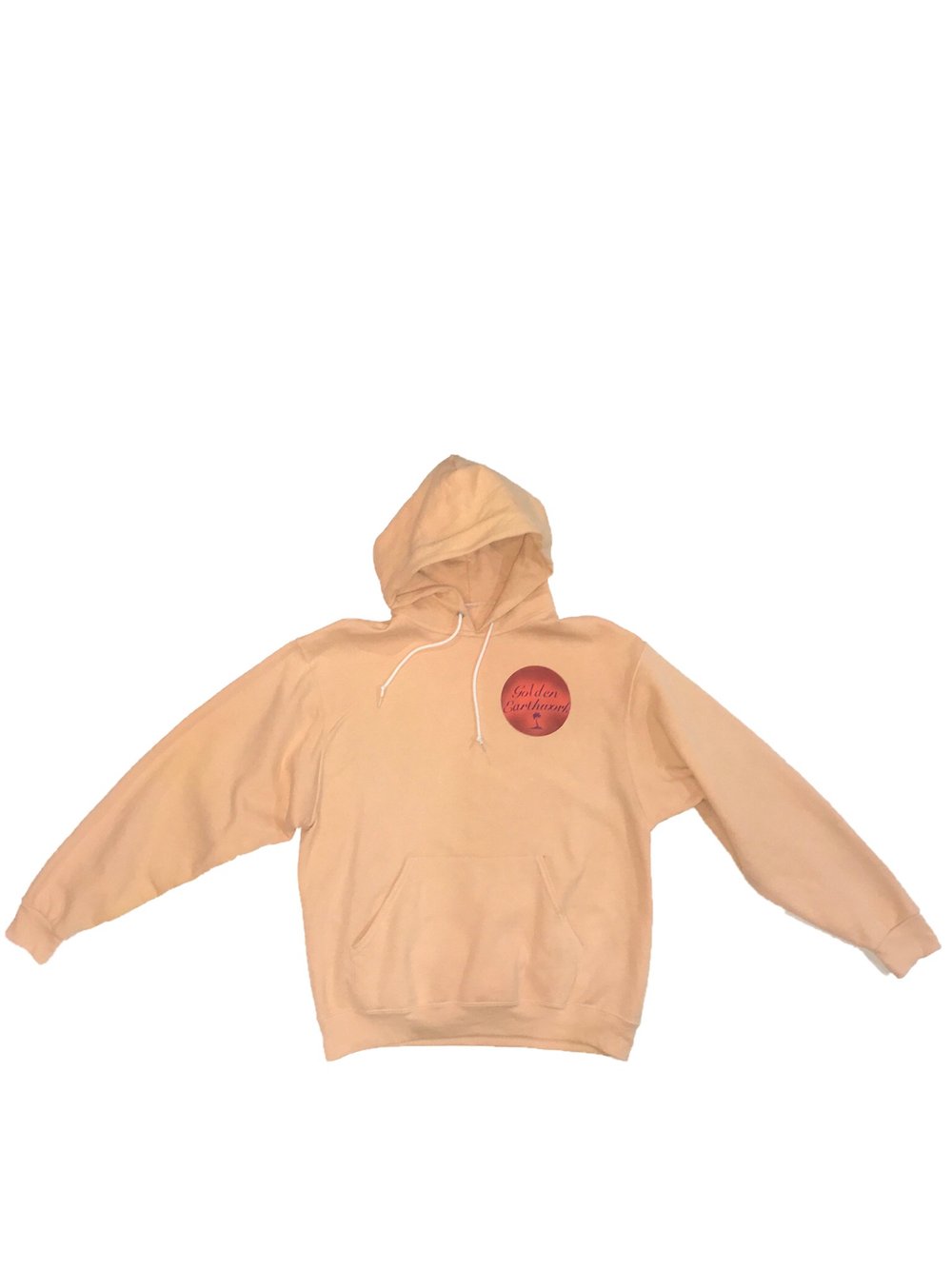 Image of Peach wash hoodie