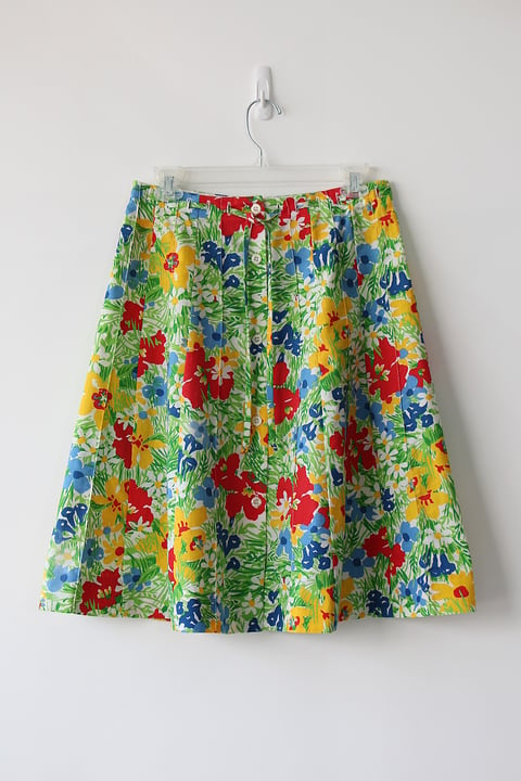 Image of SOLD Flower Fields Skirt