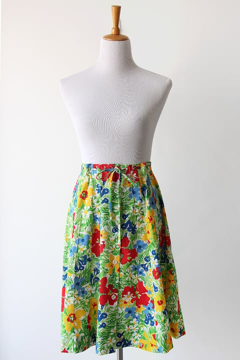 Image of SOLD Flower Fields Skirt