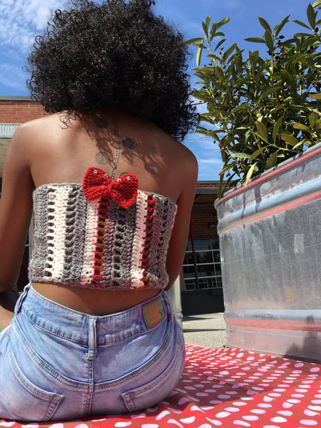 Image of Red Tamale Cowl (Scarf / Tube Top)