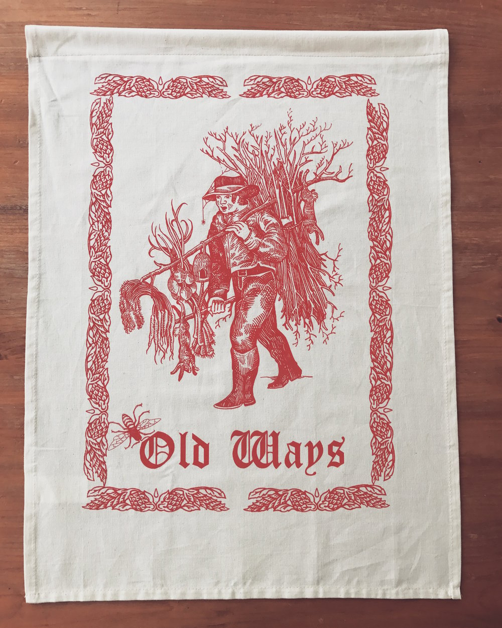 Old ways tea towels