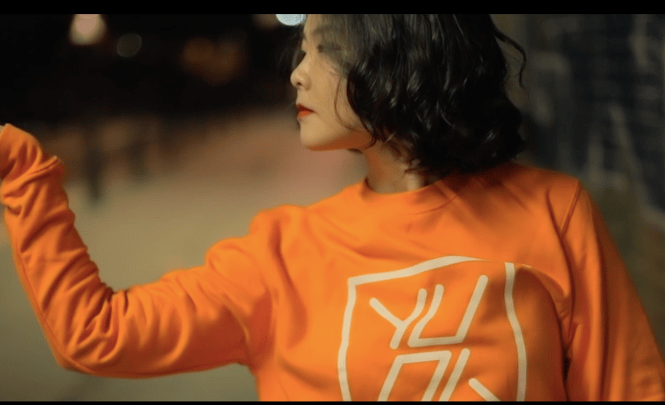 Image of YUNG CLUB ORANGE SWEATER