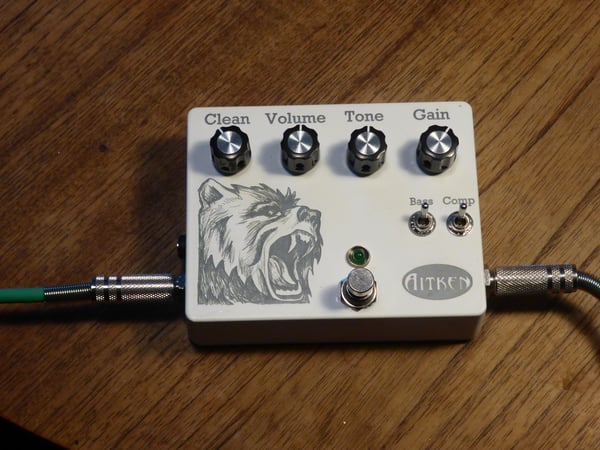 Image of Aitken Audio - The Bear (Finely Tuned Overdrive Effects Pedal)