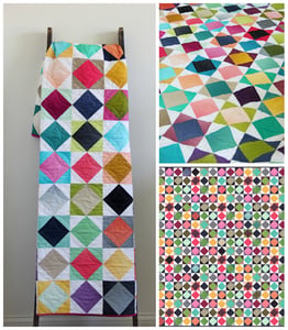 Image of Skipping Stones Ombre quilt