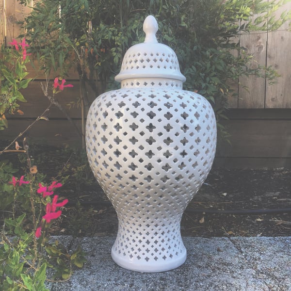 Image of Starry Eyelet Vase