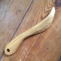 Cherry wood butter/cheese knife