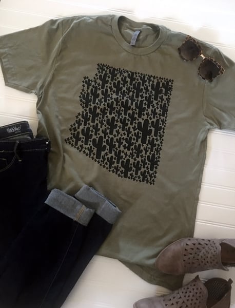 Image of Arizona Cactus Love Tee