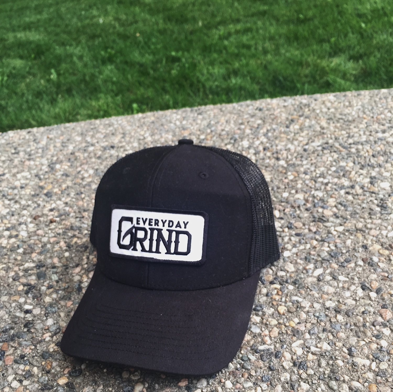 Image of Everyday Grind Patch Snapback (Black)