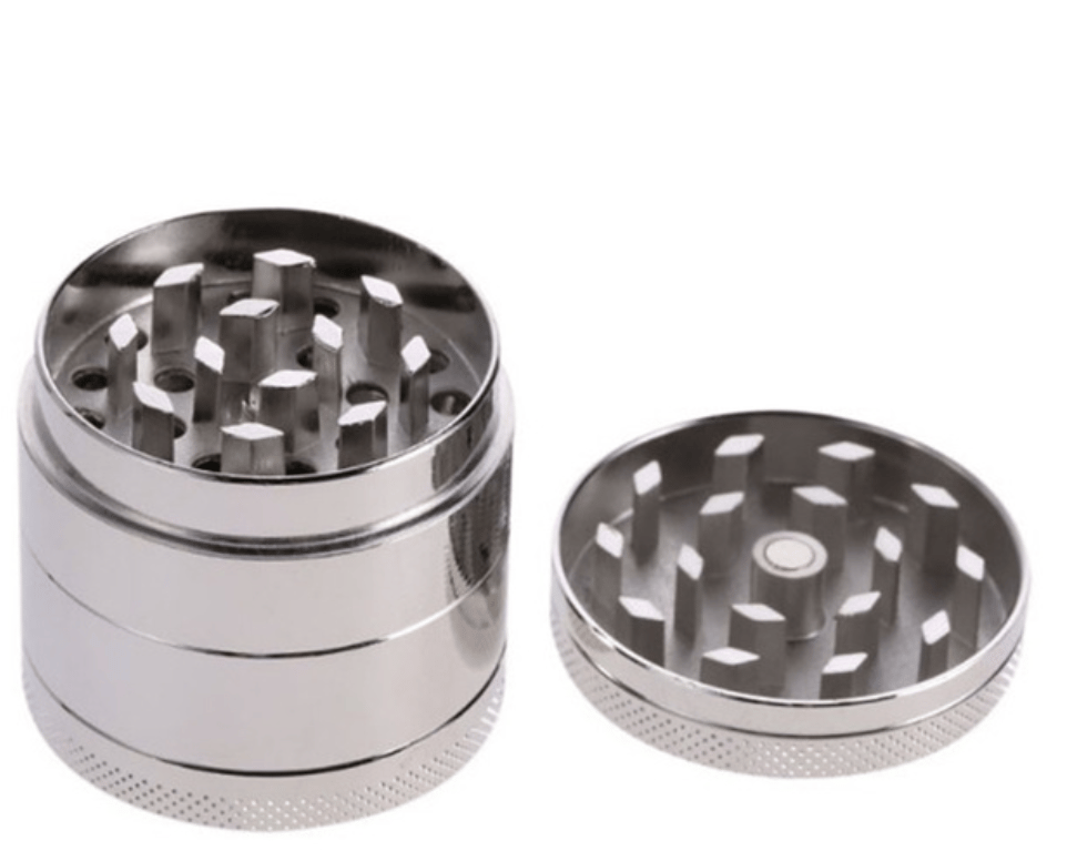 Image of Metal Herb Grinder-Silver