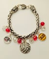 Santa Clara University charm bracelet