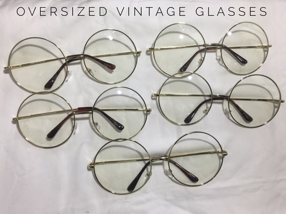 Image of Oversized Vintage Glasses