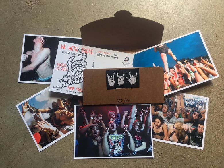 Image of We Were There pit postcard box set