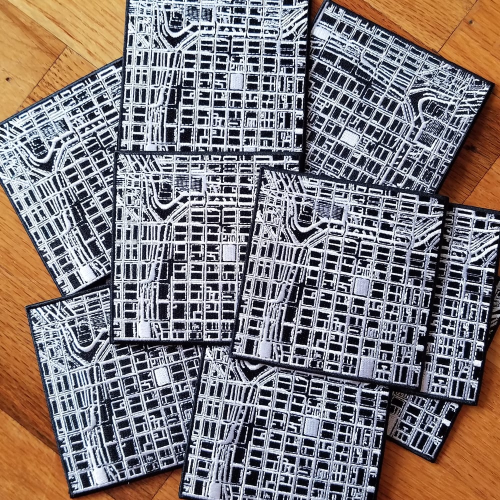 Mark Solotroff - Radial Communication - Embroidered Patch