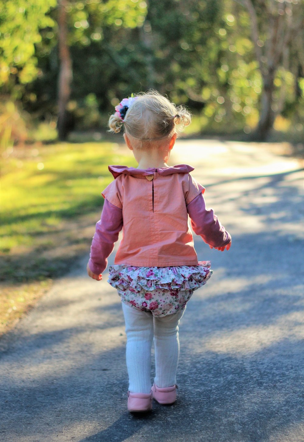 Image of Ruffle Bloomers - Cream