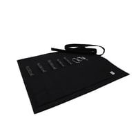 Image 3 of MOOJICRAFT BLACK CANVAS 10" BLADE - KNIFE ROLL CASE 