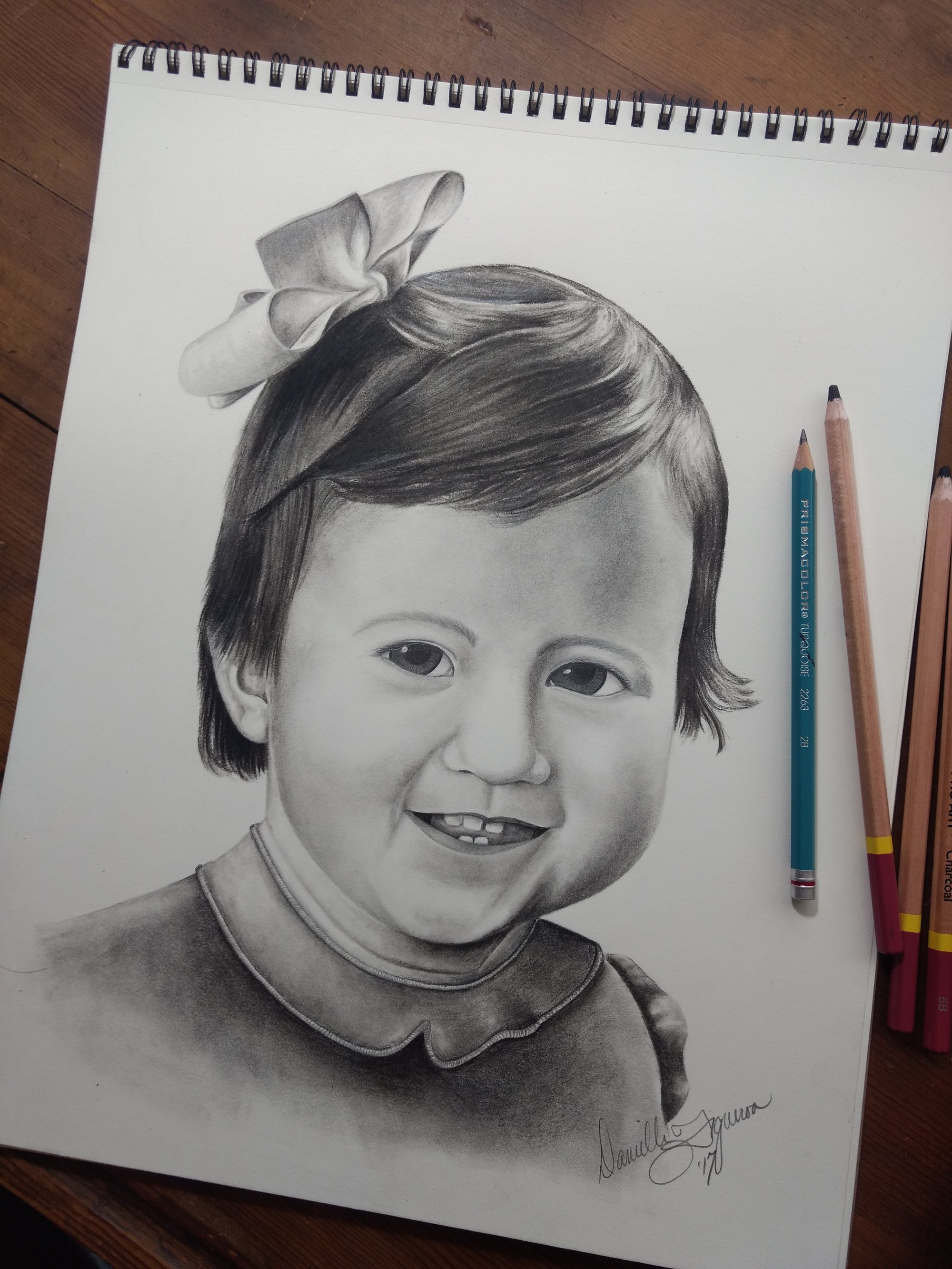 Buy pencil sketch portrait