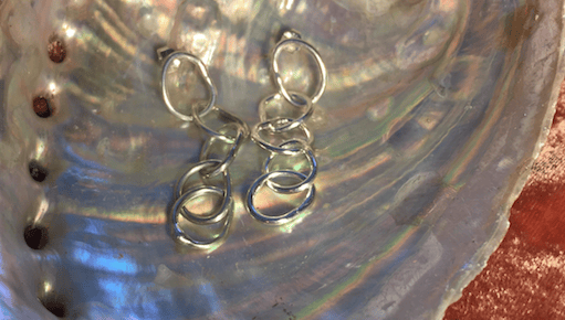 Image of Chainlink Waterfall Earrings