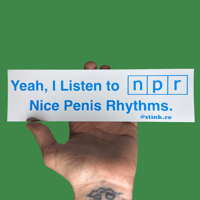NPR Bumper Sticker