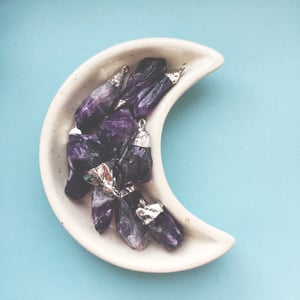 Image of Amethyst cluster necklace
