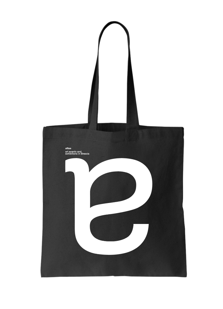 Image of atlas black shopping bag
