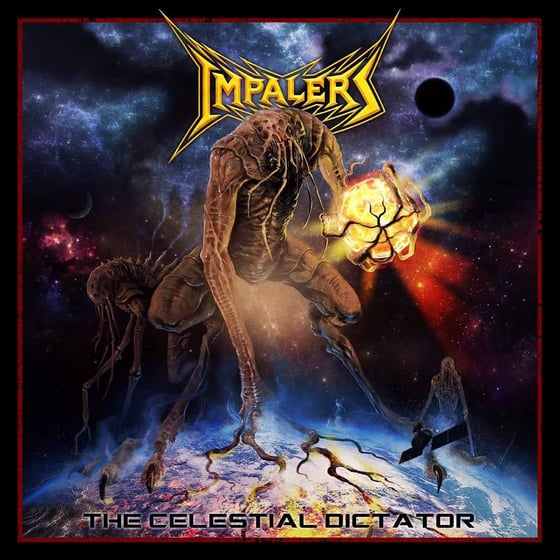 Image of Impalers 'The Celestial Dictator' Digipak Album.