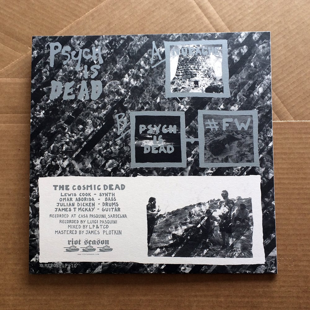 THE COSMIC DEAD 'Psych Is Dead' Black Vinyl LP