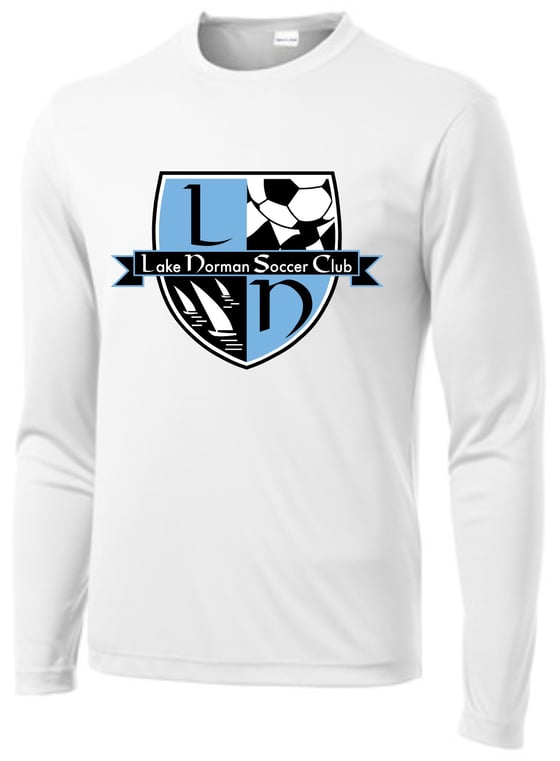 Image of APPROVED TRAINING WEAR - Long Sleeve White Dri-Fit