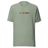 Image 1 of RUOK2DAY EMBROIDERED CUTOUTS TEE - SPRING TONES