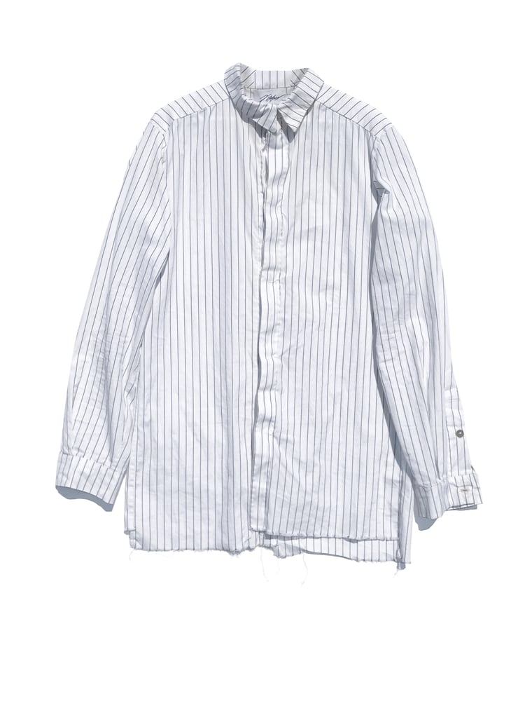 Image of A Red August limited release capsule collection: cotton floating placket shirt