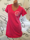 Chazi Pink Tshirt Dress