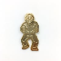 8-Bit Jason GOLD (Enamel Pin)