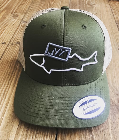 Image of Fin and Tide -  Bass Edition Trucker